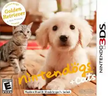 Nintendogs   Cats - Golden Retriever & New Friends (USA) (En,Fr,Es) (Rev 2)